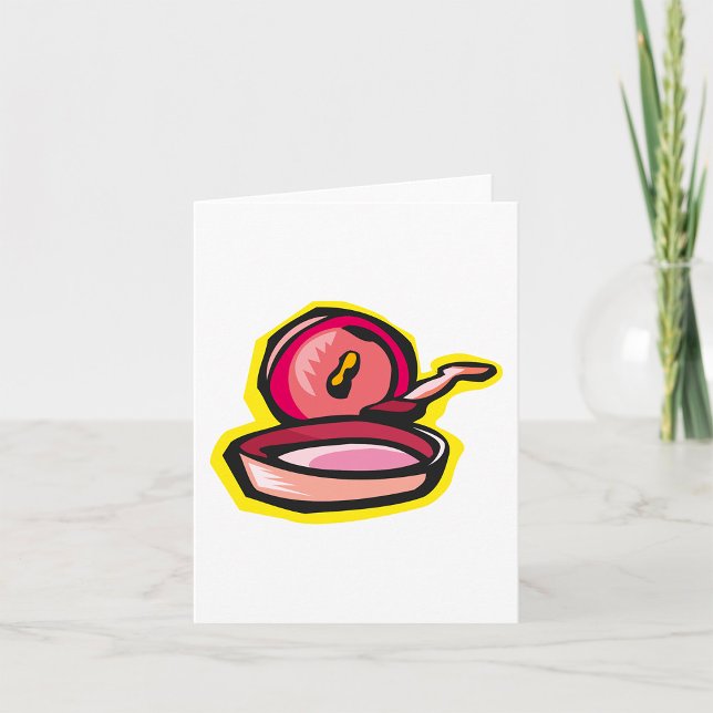 Vintage Cast Iron Griddle Retro Cooking Art  Card (Creator Uploaded)