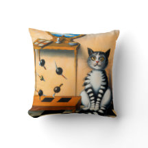 VINTAGE CAT ART | WHIMSICAL CAT LOVER