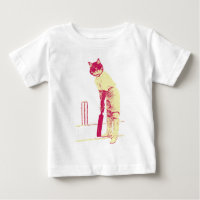 vintage cat cricketer