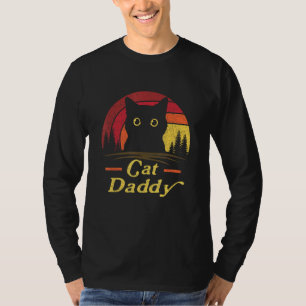Vintage Cat Daddy Cat Daddy Father s Day Mens T-Shirt
