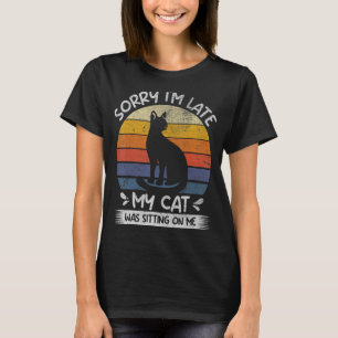Vintage Cat For Men Women Cat Kitten Feline Animal T-Shirt