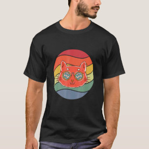 Vintage Cat Glasses T-Shirt