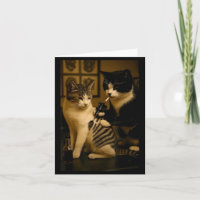 Vintage Cat Smoking Tattoo Inked Kitty Artist Funn