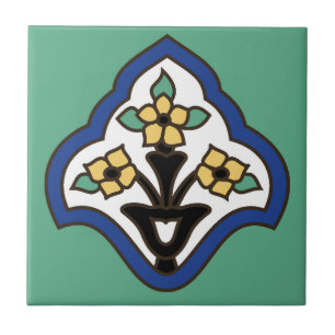 Vintage Catalina Island Ceramic Tile Design