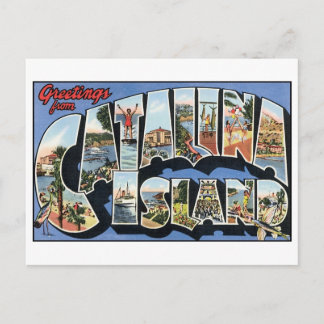 Vintage Catalina Island Postcard