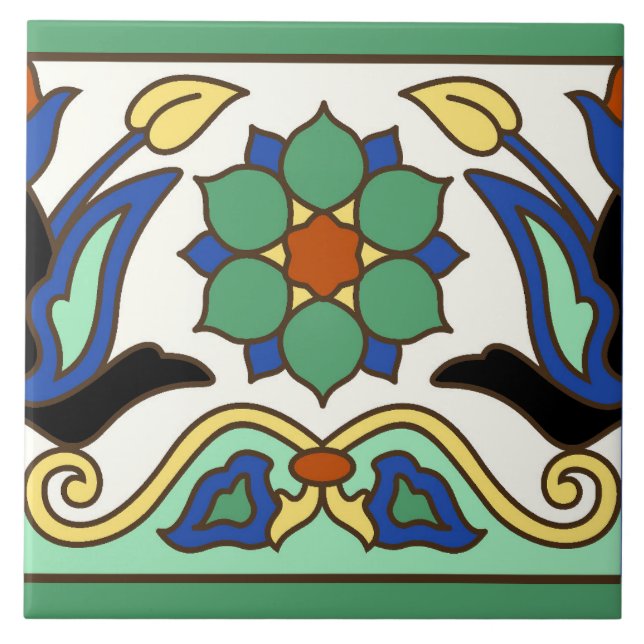 Vintage Catalina Island Tile Design (Front)