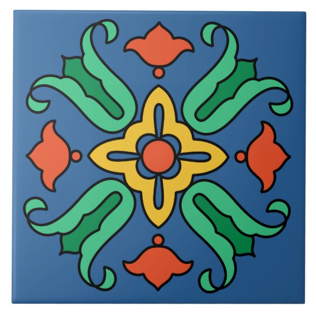 Vintage Catalina Island Tile Design (Front)