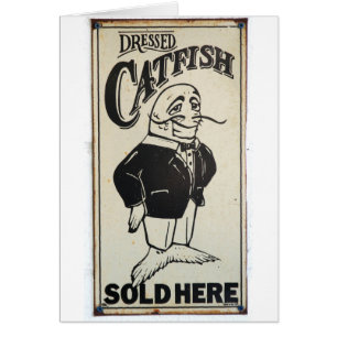 Vintage Catfish Sign