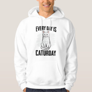 Vintage Caturday Cat Lover Funny Shirt Design_1