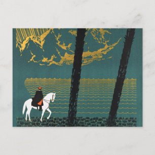 Vintage Caucasus Mountains Postcard