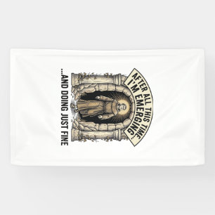 Vintage Cave Humour Engraving Graphic Shirt Design Banner