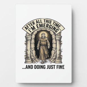 Vintage Cave Humour Engraving Graphic Shirt Design Plaque