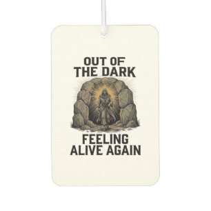 Vintage Cave Revival Engraving Shirt Design_1 Car Air Freshener
