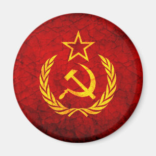 Vintage CCCP flag Magnet