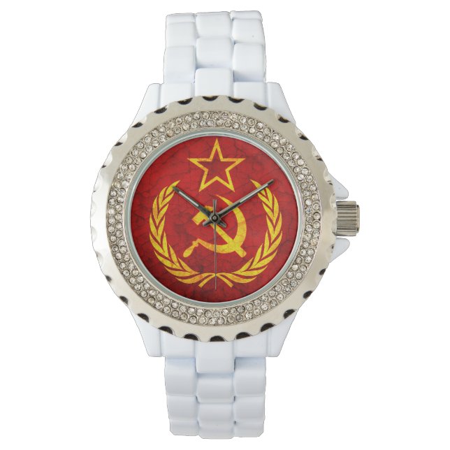 Vintage CCCP flag Watch (Front)