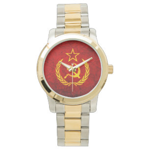 Vintage CCCP flag Watch