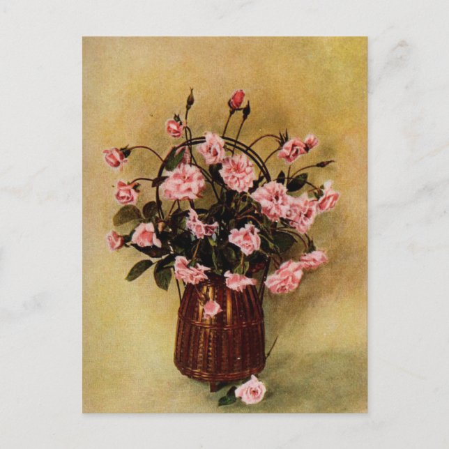 Vintage Cecil Bruner by Frederick Martin Postcard (Front)