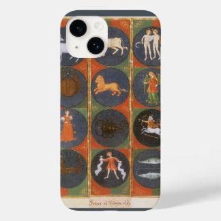 Vintage Celestial, Astrological Zodiac Chart, 1475 Case-Mate iPhone 14 Case