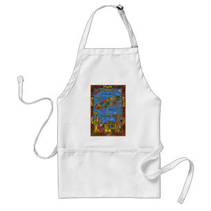 Vintage Celestial, Astronomer Claudius Ptolemy Standard Apron