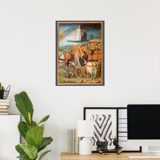 Vintage Celestial Astronomy Power of the Heavens Poster