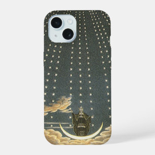 Vintage Celestial Astronomy, Queen of the Night iPhone 15 Case