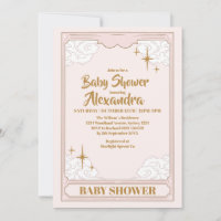 Vintage Celestial Botanical Baby Shower