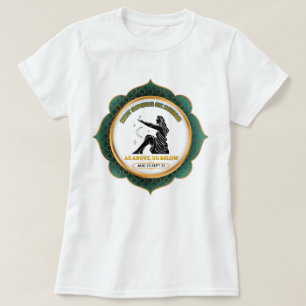 Vintage Celestial Virgo Zodiac Poster T-Shirt