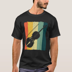Vintage Cello Art For Men Women Cellist Music Love T-Shirt