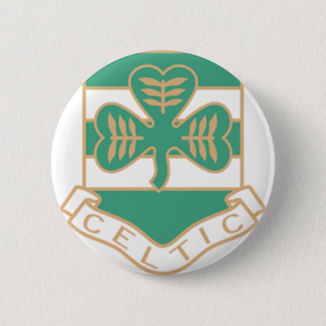 VINTAGE CELTIC SHIELD DESIGN PIN BADGE (Front)