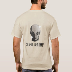 Vintage Certified Overthinker Aesthetic Graphic T-Shirt
