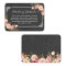 Vintage Chalkboard Pink Floral Wedding Insert Card