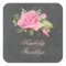 Vintage Chalkboard Pink Rose Wedding