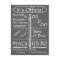 Vintage Chalkboard Style Save The Date / Invite