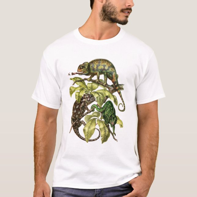 Vintage Chameleon Lizard T-Shirt (Front)