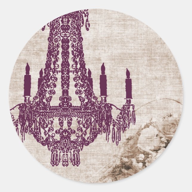 Vintage Chandelier Stickers - CUSTOM (Front)