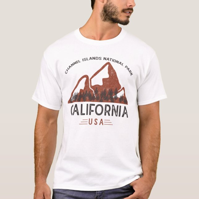Vintage Channel Islands National Park T-Shirt (Front)