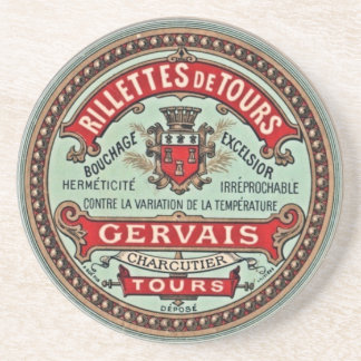 Vintage Charcutier Advertisement Coaster