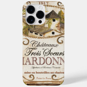 Vintage Chardonnay Label Case-Mate iPhone 14 Pro Max Case