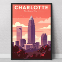 Vintage Charlotte North Carolina