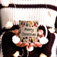 Vintage Charm: Christmas Tree Pattern