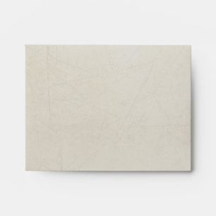 Vintage Charm Cream & Navy Blue Custom A2 Envelope