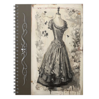 Vintage Charm Journal LBD Little Black Dress