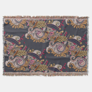 Vintage Charm Throw Blanket