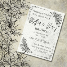 Vintage, Cherishing Motherhood, mother day brunch