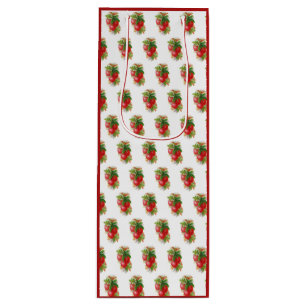 Vintage Cherries Wine Gift Bag