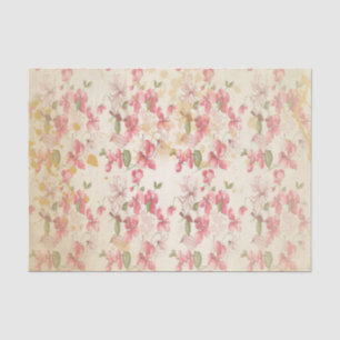 Vintage Cherry Blossoms Tissue Paper
