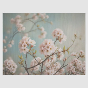 Vintage Cherry blossoms Tissue Paper