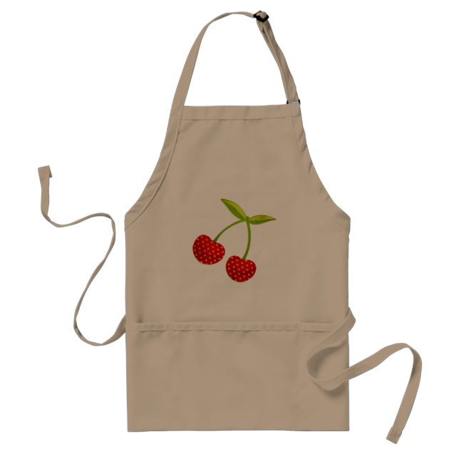 Vintage Cherry illustration  Standard Apron (Front)