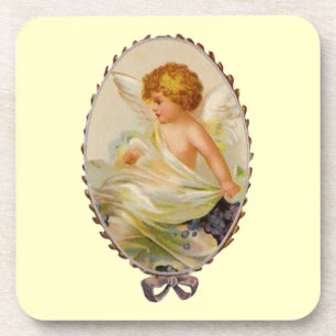 Vintage Cherub Coaster