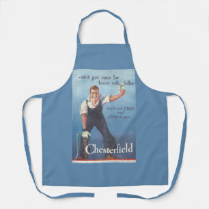 Vintage Chesterfield Cigarettes Advertisement  Apron